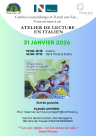 Flyer Atelier de lecture 31.01.26